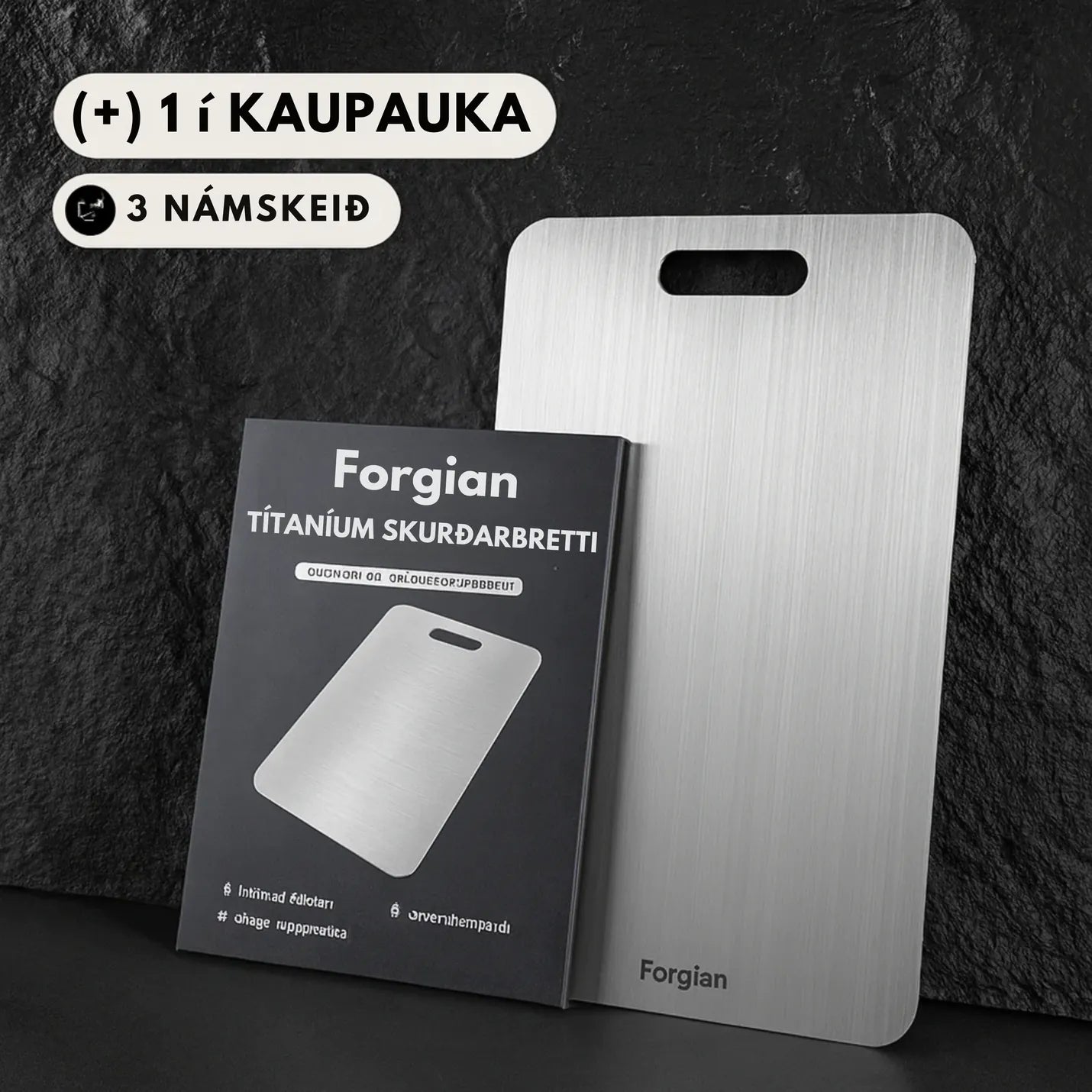 FORGIAN™ – 100% títaníum skurðarbretti