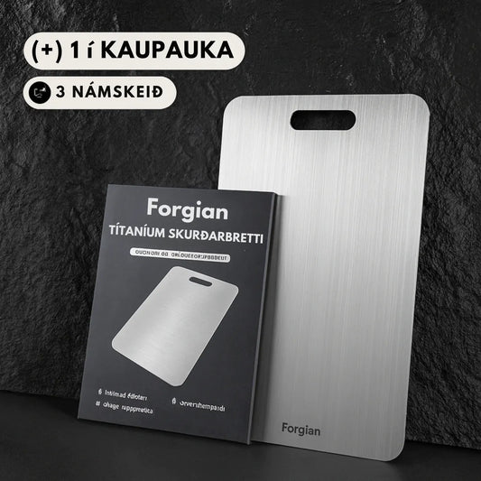 FORGIAN™ – 100% títaníum skurðarbretti